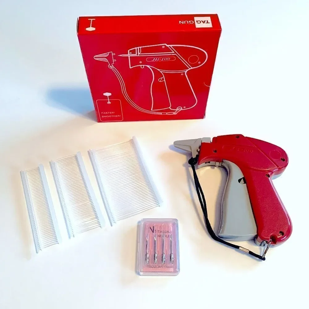 Price Tag Gun + 1,000 Barbs + Needles